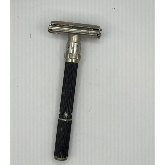 Gillette Other - Vintage Gillette Slim Adjustable Safety Razor 1-9 prop collectible